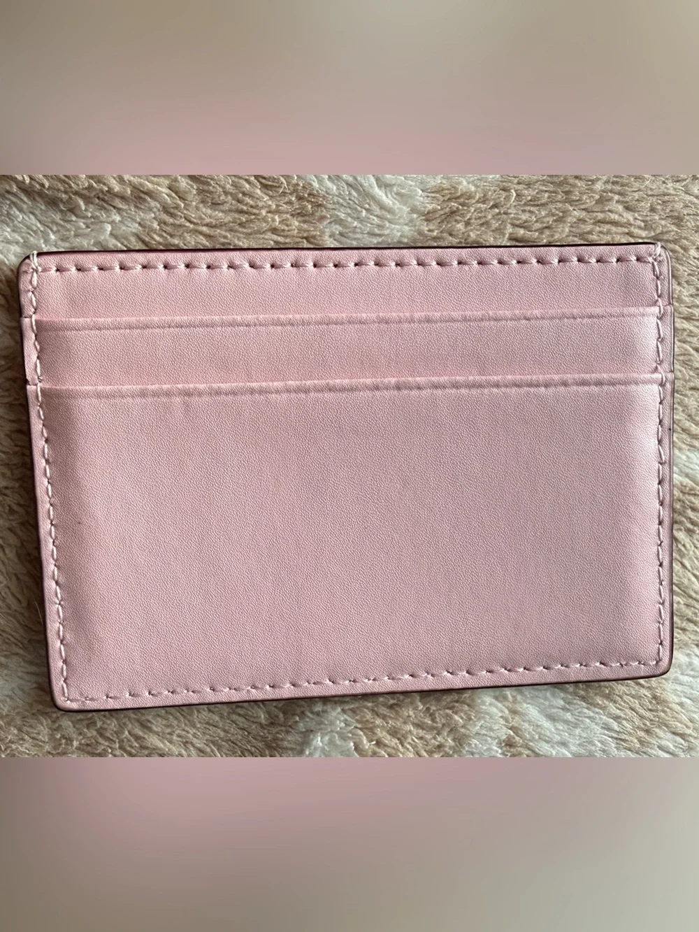 Kate spade pink card holder NWOT
